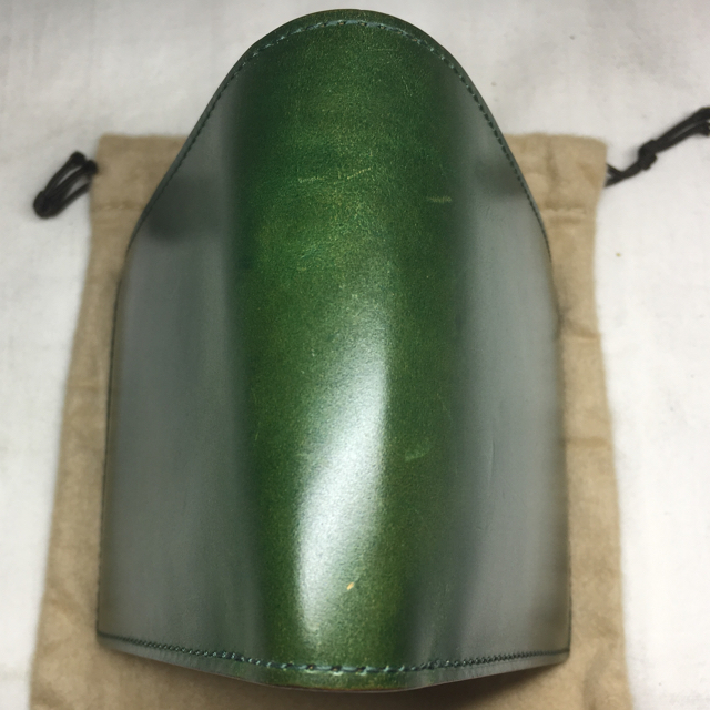 GANZO - 【yogi様専用】GANZOコードバン二つ折り財布グリーンの通販 by