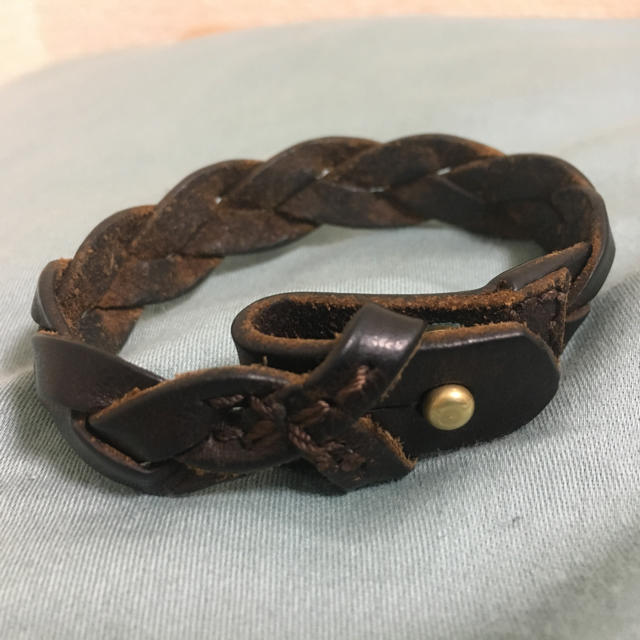 RRL - 最終価格！RRL レザー編み込みブレスレットの通販 by 30hour