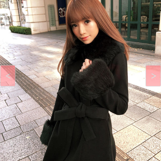 michellMacaron - ウエストリボンコートの通販 by M｜ミシェルマカロン