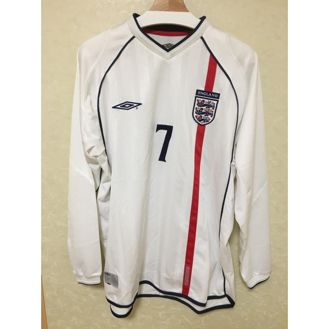 433 UMBRO 1998年 イングランド代表 ベッカムシャツ 433 UMBRO 1998年