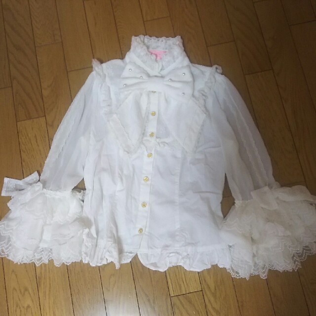 姫袖ブラウス Angelic Pretty 白 アンジェリックプリティ Angelic