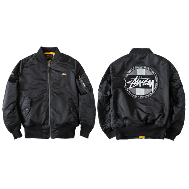 STUSSY - stussy ma-1 35周年 の通販 by ジョン's shop｜ステューシー