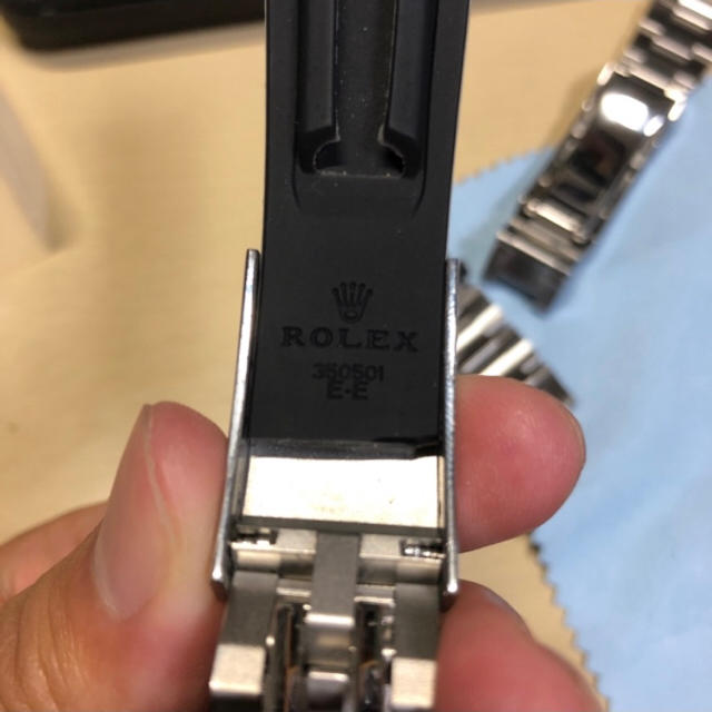 ROLEX - 20mm ロレックス オイスターフレックス ベルト ストラップ