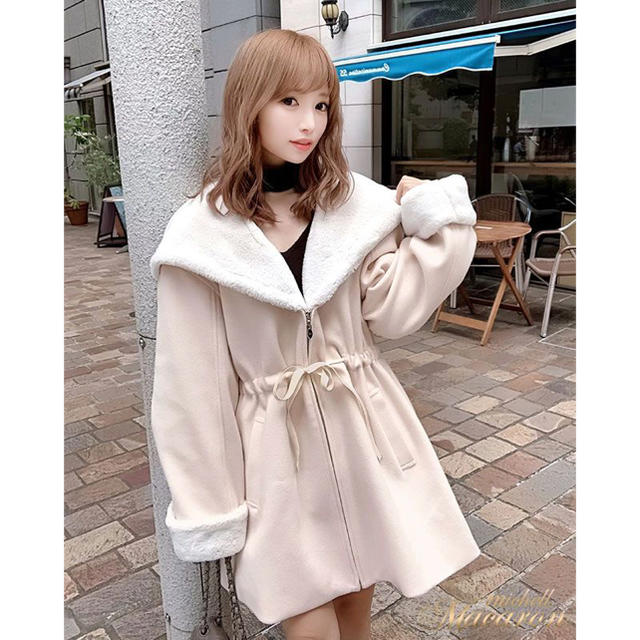 michellMacaron - マカロン❤️ウエストリボンコート♡の通販 by 愛苺