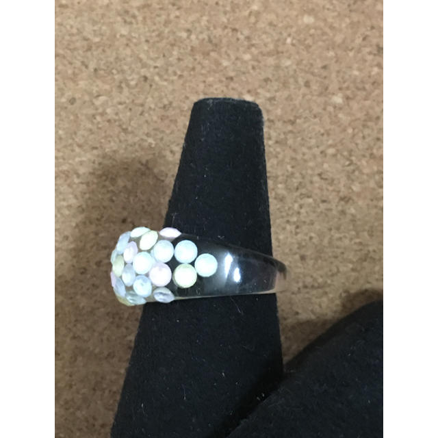 美品 アドレアーニ ペリドット スワロフスキー リングの通販 by