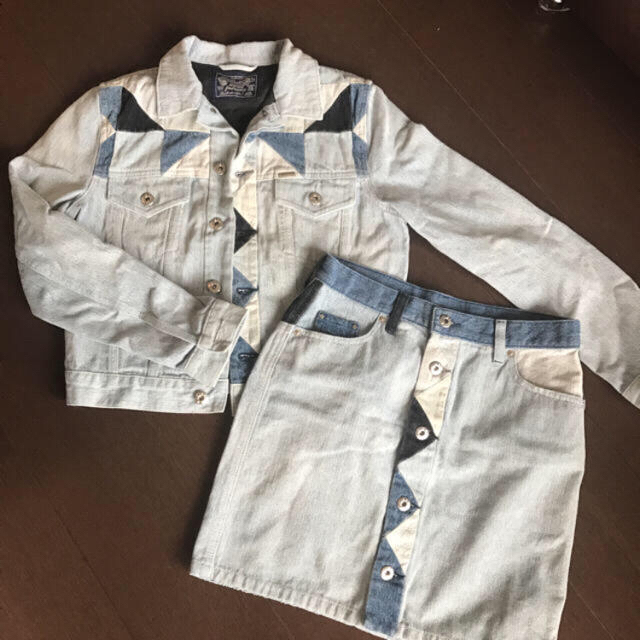 DIESEL - ディーゼル デニム ジャケットとスカートのセットアップの