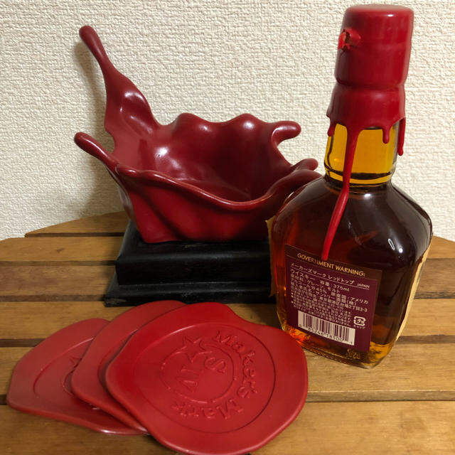 非売品 メーカーズマーク サイン付ボトル&ディスプレイの通販 by shop