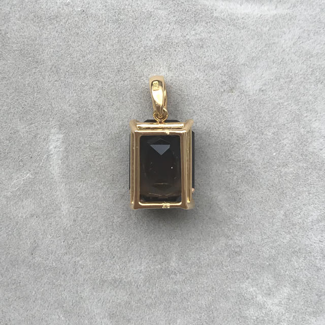 k18 YG スモーキークォーツペンダントトップの通販はau PAY マーケット