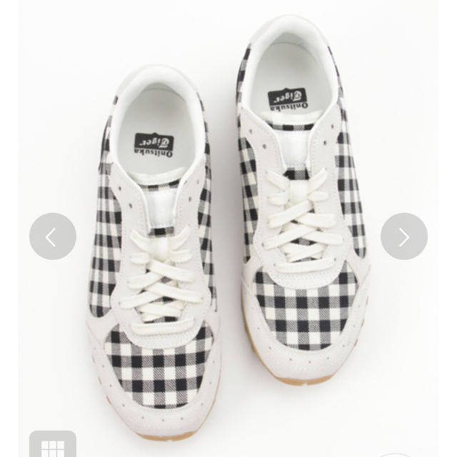 Onitsuka Tiger - 新品 オニツカタイガー ギンガムチェック スニーカー