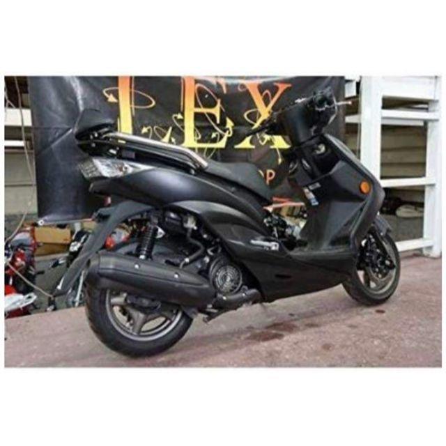 シグナスX 2型用 バックレスト付 タンデムバー 二人乗りの通販 by