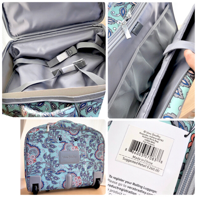 Vera Bradley - ヴェラ ブラッドリー 小型 スーツケース キャリー