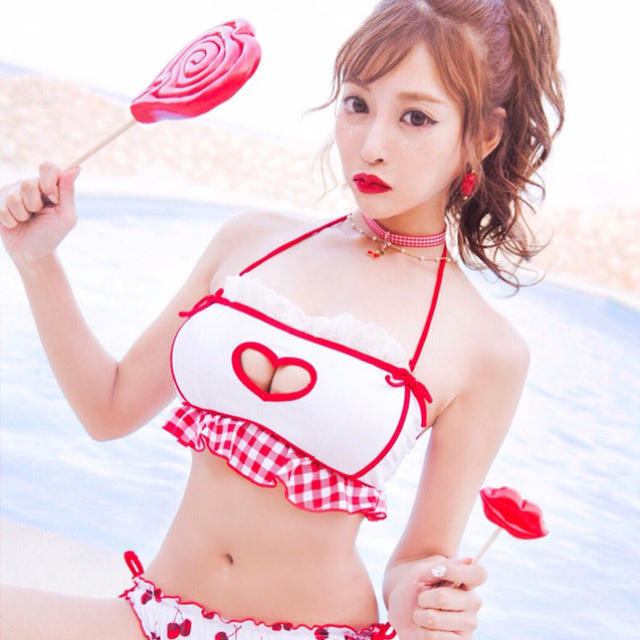 新品未使用 明日花キララ 水着 チェリー さくらんぼの通販 by