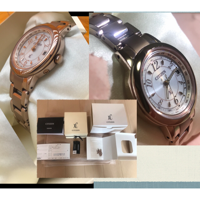 CITIZEN - xc サクラピンク EC1144-51C 保証期間内の通販 by かもめ