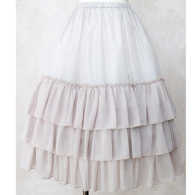 Victorian maiden ロングシフォンアンダースカート(生成)