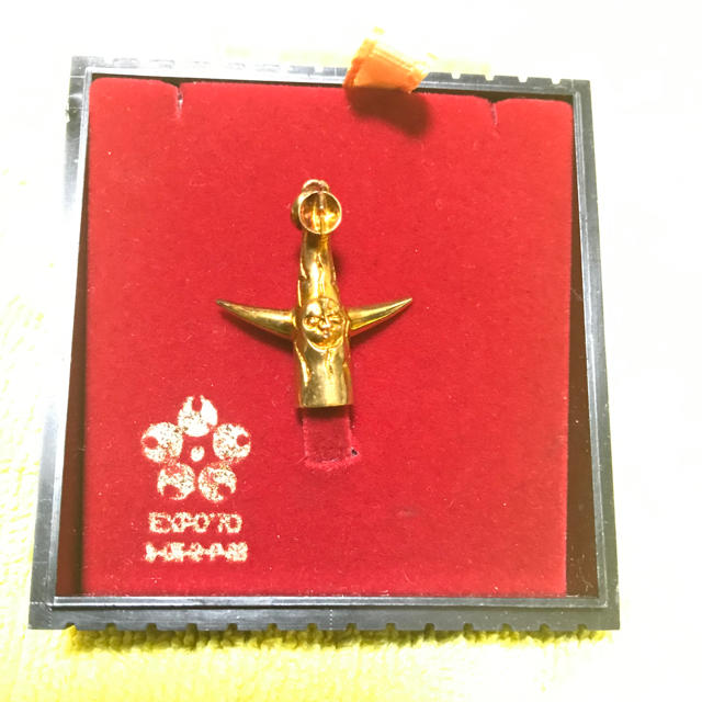 入手困難・未使用】ミキモト K9 岡本太郎 太陽の塔 カフリンクス