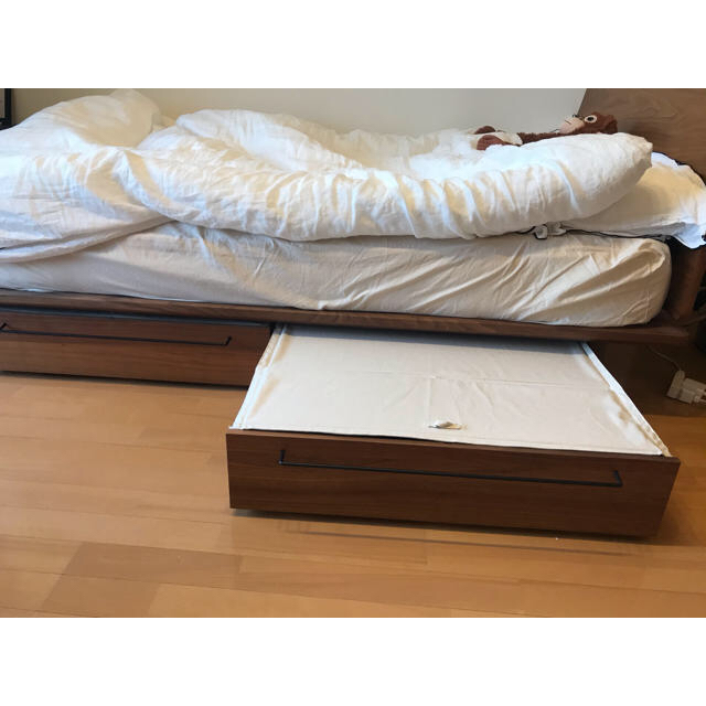 MUJI (無印良品) - 【7点セット】無印良品 ウォールナット セミダブル