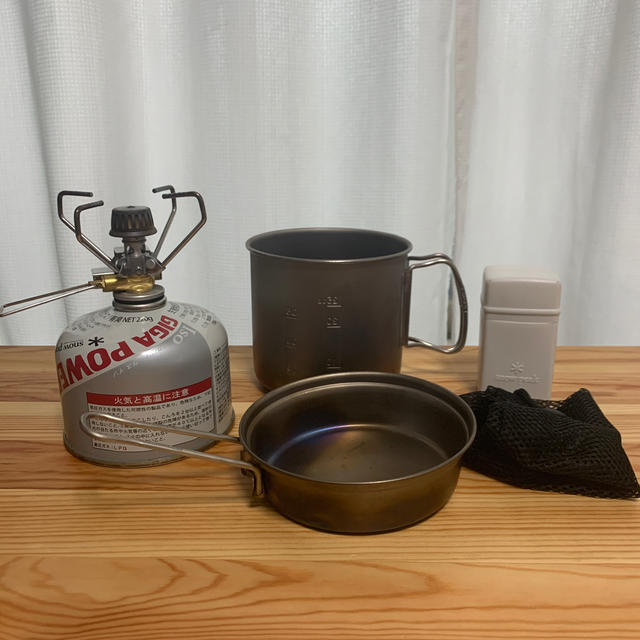 Snow Peak - snowpeak チタントレック900 と ギガパワーストーブ地 の