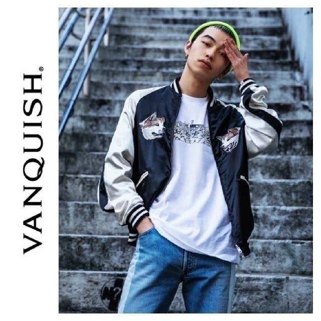 VANQUISH - 【VANQUISH】渋谷スカジャン M ネイビーの通販 by T's shop