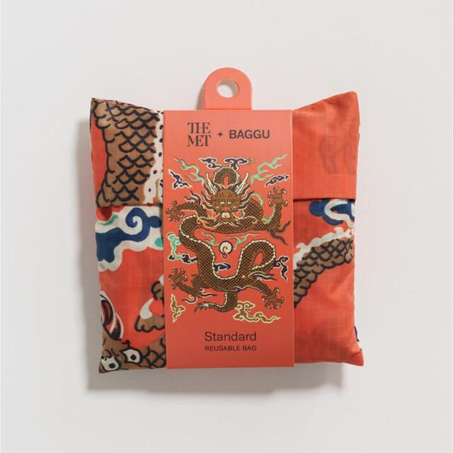 エコバッグBAGGU ドラゴン スタンダード メトロポリタン美術館日本未入荷
