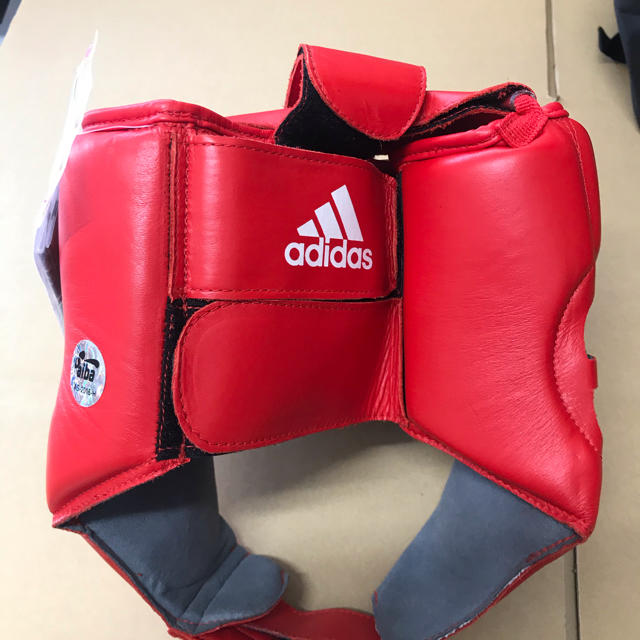 adidas - アディダス(adidas) AIBAボクシング 公認AIBA 赤色 Sサイズの