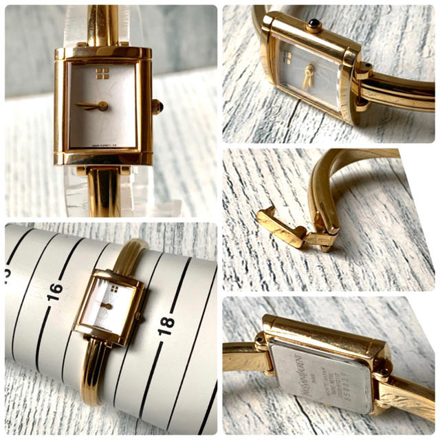 SAINT LAURENT - 【希少】Yves Saint Laurent 腕時計 ゴールド