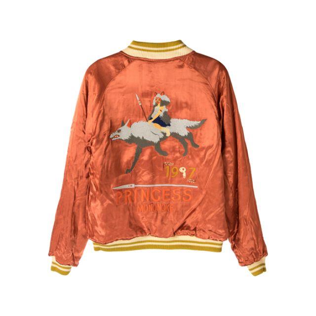 新品未使用 GBL もののけ姫 リバーシブル スカジャン ジブリ Lの通販