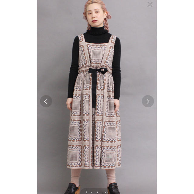 peu pres - ◎peu pres ハンカチオパールプリントワンピースの通販 by