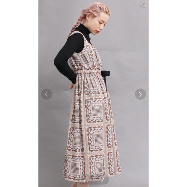 peu pres - ◎peu pres ハンカチオパールプリントワンピースの通販 by