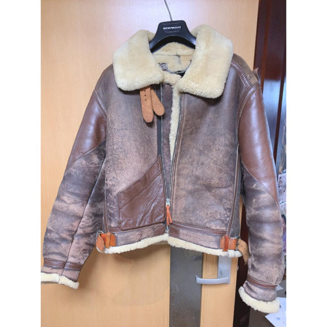 THE REAL McCOY'S - 難あり 激レア B3 大戦 当時物 インシグニアレザー