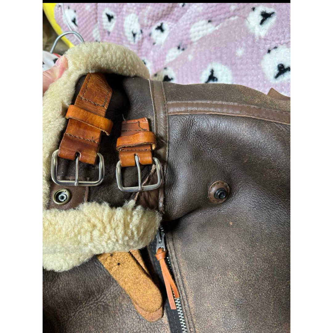 THE REAL McCOY'S - 難あり 激レア B3 大戦 当時物 インシグニアレザー