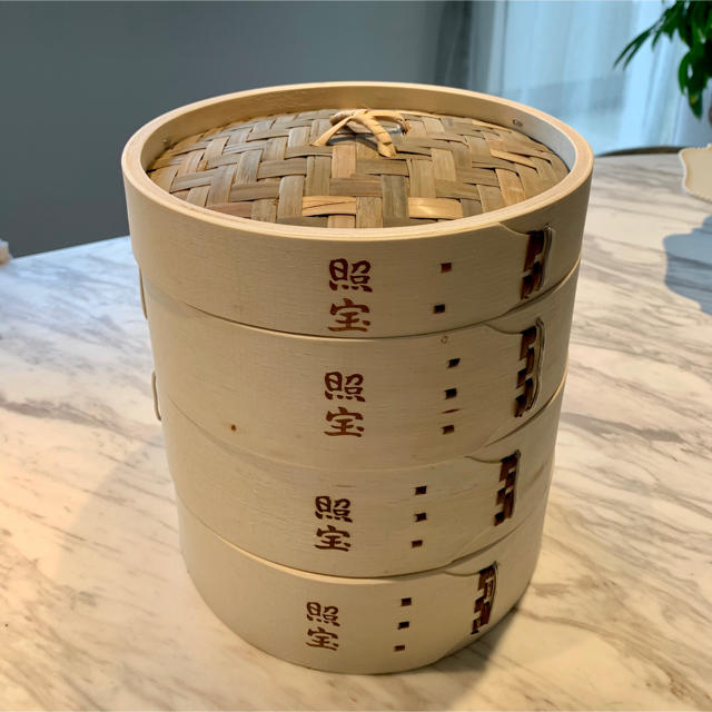 照宝 白木せいろ3段+蒸し板セット 21cmの通販 by DanShari｜ラクマ