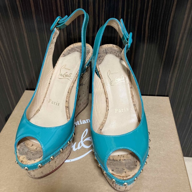 Christian Louboutin - クリスチャンルブタン スタッズ サンダル