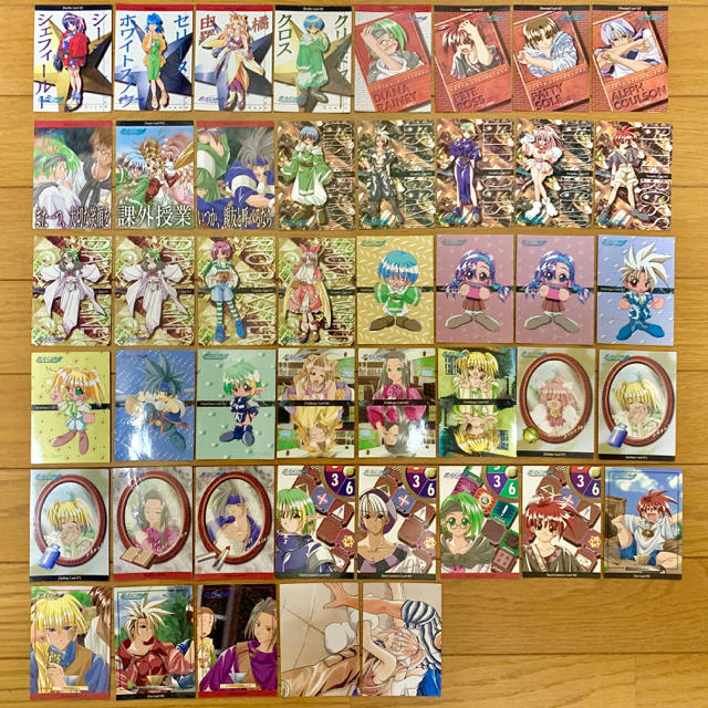 悠久幻想曲・悠久幻想曲2 トレーディングカード(キャラコレ) 45枚