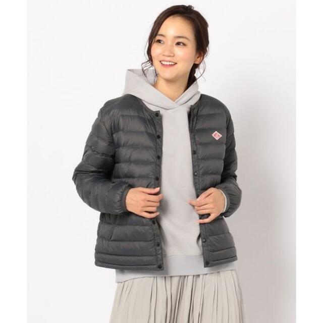 DANTON - 新品 DANTON クルーネックインナーダウンジャケット＊36