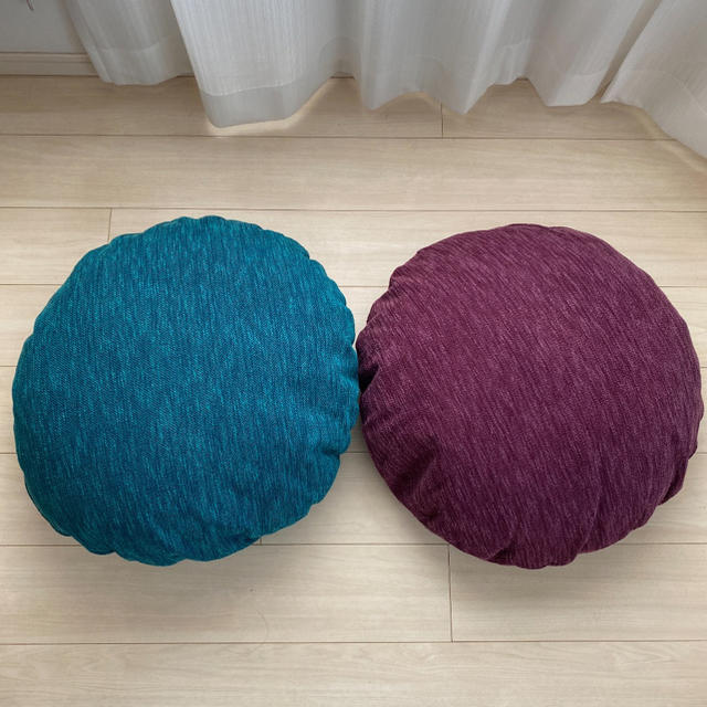 ACTUS - 専用 ACTUS アクタス 座布団 丸 円形 クッション 2個 セットの