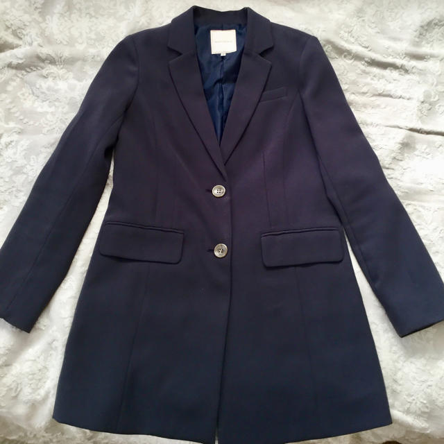 MERCURYDUO - チェスターコート ブルーグレー 秋冬春 M程度 ロング丈の