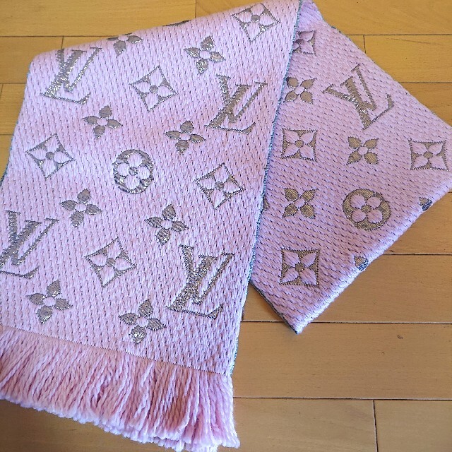 LOUIS VUITTON - ルイヴィトン LOUIS VUITTON マフラー ピンク 新品未
