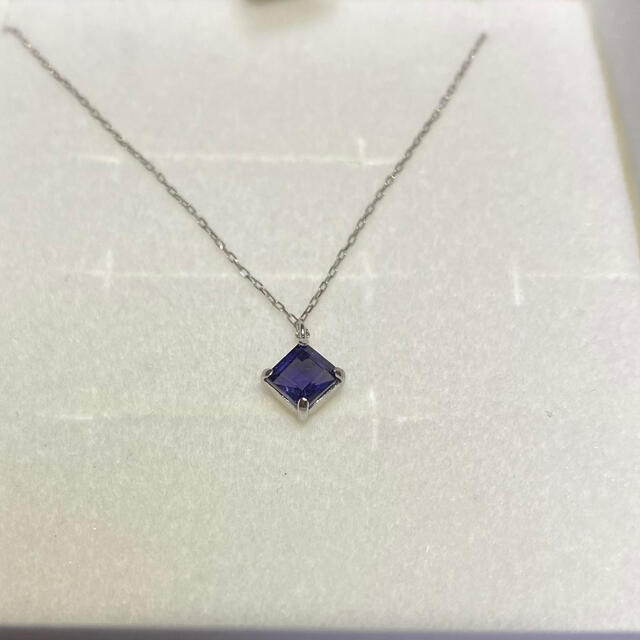 TSUTSUMI アイオライト ネックレス 未使用 TSUTSUMI アイオライト