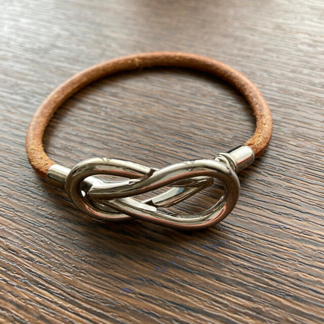 HERMES - 希少 HERMES アタメ レザー ブレスレットの通販 by