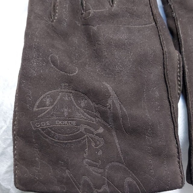 BERLUTI - ベルルッティ カリグラフィー レザーグローブ パティーヌの