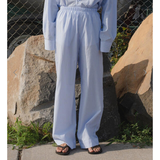 EDIT.FOR LULU - baserange Ole Trousers ストライプパンツの通販 by