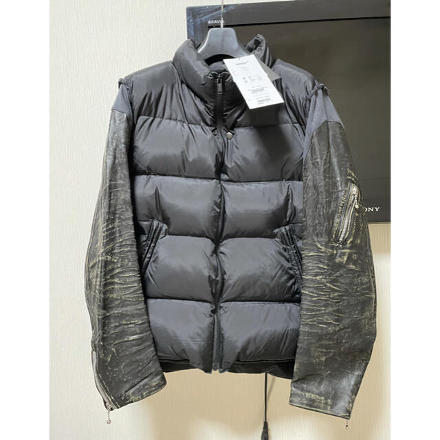 UNDERCOVER - アンダーカバー 30周年 限定 袖レザー ダウン ジャケット