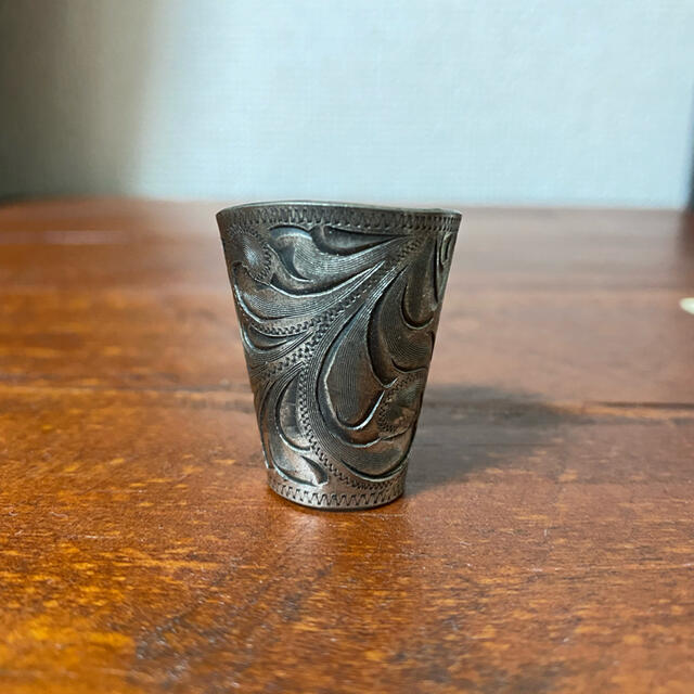 RRL ダブルアールエル バンダナスライダー シルバー スカーフリングの