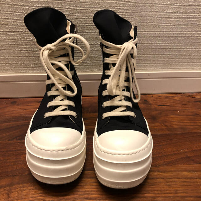 Rick Owens - DRKSHDW DOUBLE BUMPER SNEAKERS スニーカー 38の通販 by