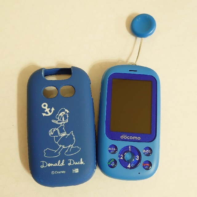 NTTdocomo - docomoキッズケータイ f03j ブルーの通販 by 鯛ちょび's