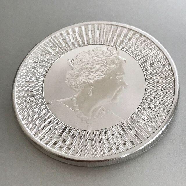 2021年発行 オーストラリア、カンガルー銀貨 本物ですの通販 by