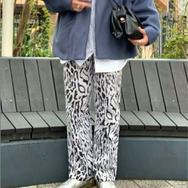 Needles - 即完売 needles トラックパンツ レオパード ゼブラ柄