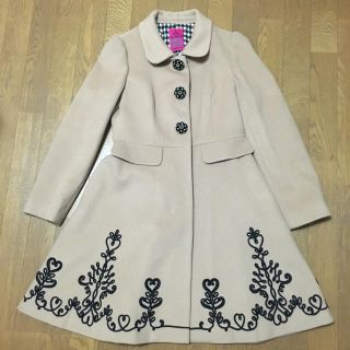 DOLLY GIRL BY ANNA SUI - コードエンブロイダリーコート 美品の通販