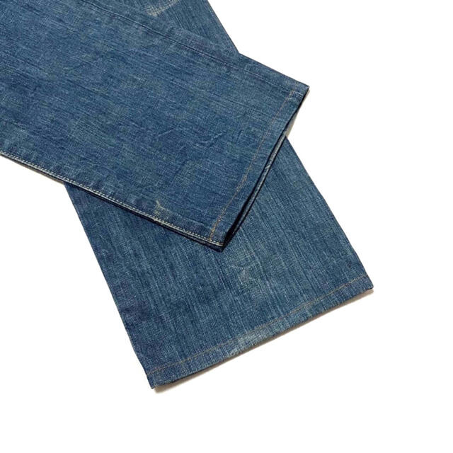 廃盤リーバイス03501-01 オイルシミ加工 W33(91cm)・股下76cm