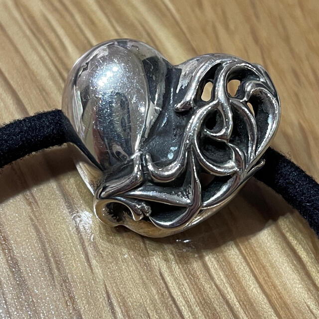 CHROME HEARTS (クロムハーツ) ハートコンチョヘアゴム CHROME HEARTS